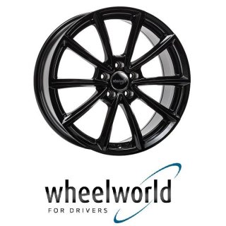 Wheelworld WH28 8,5X19 5/112 ET28 Schwarz Glänzend lackiert