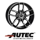 Autec Bavaris 7,5X17 5/112 ET52 Schwarz poliert