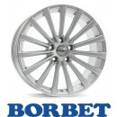 Borbet BLX 8,5X19 5/114,30 ET40 Brilliant Silver