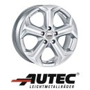 Autec Xenos 6,5X16 5/118 ET47 Brillantsilber