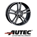 Autec Rias 8,5X20 5/120 ET40 Schwarz Metallic poliert