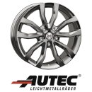 Autec Uteca 9X20 5/114,30 ET38 Titansilber