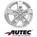Autec Quantro 7,5X18 5/120 ET45 Brillantsilber