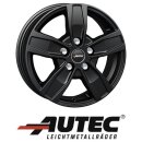 Autec Quantro 7,5X18 5/118 ET66 Schwarz matt