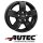 Autec Quantro 7,5X18 5/118 ET66 Schwarz matt
