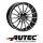 Autec Lamera 8X18 5/108 ET45 Schwarz matt poliert