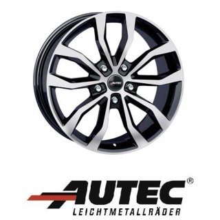 Autec Uteca 9,5X22 5/112 ET32 Schwarz poliert