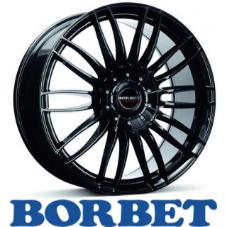 Borbet CW3 9,0X20 5/114,30 ET40 Black Glossy