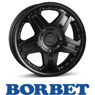 Borbet CWB 8,0X18 5/120 ET53 Black matt