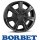 Borbet CH 7,5X17 5/118 ET61 Mistral Anthracite Glossy