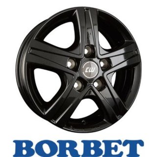 Borbet CWD 6,5X16 5/114,30 ET45 Black Glossy