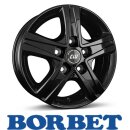 Borbet CWD 6,5X16 5/120 ET52 Black Glossy