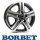 Borbet CWD 7,0X17 5/112 ET51 Mistral Anthracite Glossy Polished