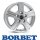 Borbet CWD 7,0X17 5/108 ET46 Crystal Silver