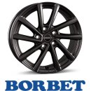 Borbet V 7,0X17 5/112 ET54 Mistral Anthracite Glossy