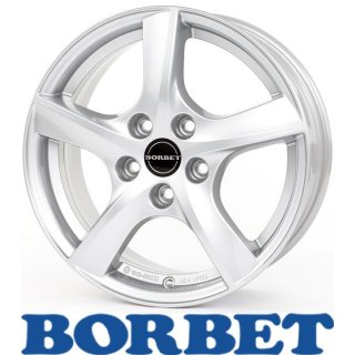 Borbet TL 5,5X15 5/112 ET46 Brilliant Silver