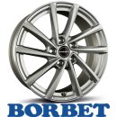 Borbet V 7,0X18 5/112 ET43 Crystal Silver