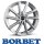 Borbet V 7,0X18 5/112 ET43 Crystal Silver