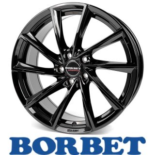Borbet VTX 7,5X19 5/112 ET40 Black Glossy