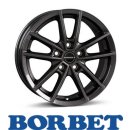 Borbet W 6,5X16 5/108 ET40 Mistral Anthracite Glossy