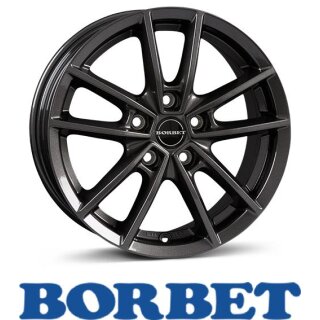 Borbet W 6,5X16 5/114,30 ET40 Mistral Anthracite Glossy