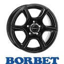 Borbet TL 5,5X15 5/112 ET46 Black Glossy