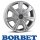 Borbet CH 7,5X17 5/118 ET64 Crystal Silver