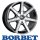 Borbet CWE 7X16 5/118 ET40 Mistral Anthracite Glossy Polished