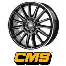 CMS C23 8X20 5/112 ET33 Diamond Rim Black