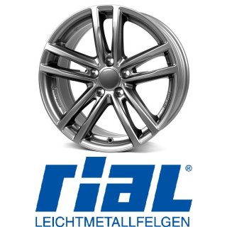 Rial X12 7,5X18 5/112 ET51 Metal-Grey