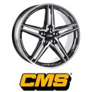 CMS C29 8X18 5/112 ET30 Diamond Black Gloss