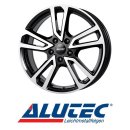 Alutec Tormenta 8X18 5/112 ET44 Diamant-Schwarz Frontpoliert