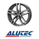 Alutec Ikenu 9X19 0/112 ET40 Graphit Frontpoliert