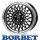 Borbet B 8,0X18 5/112 ET45 Black Rim Polished