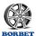 Borbet CH 7,5X17 6/130 ET52 Mistral Anthracite Glossy Polished