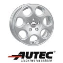 Autec Yuna 6X14 4/100 ET30 Brillantsilber lackiert