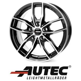 Autec Bavaris 7,5X17 5/112 ET54 Schwarz poliert
