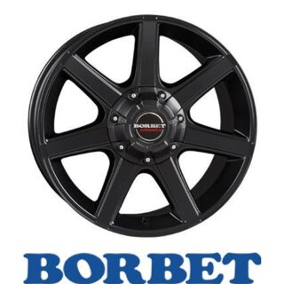 Borbet CWE 8,0X17 6/139,70 ET30 Black matt