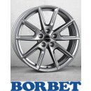 Borbet LX18 8,0X18 5/114,30 ET48 Grey Glossy