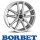 Borbet W 6X15 5/100 ET43 Crystal Silver
