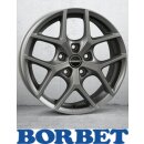 Borbet Y 7,0X17 5/114,30 ET44 Titan matt