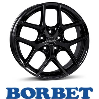 Borbet Y 7,5X17 5/114,30 ET40 Black Glossy