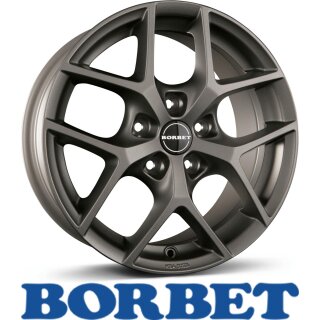 Borbet Y 8,0X18 5/112 ET44 Titan matt