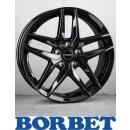 Borbet Z 7,5X17 5/112 ET38 Black Glossy
