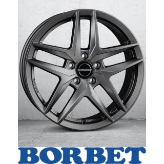 Borbet Z 7,5X17 5/112 ET40 Dark Grey matt