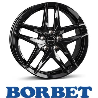 Borbet Z 8,0X19 5/112 ET32 Black Glossy