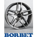 Borbet Z 8,0X19 5/112 ET39 Mistral Anthracite Glossy...