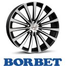 Borbet BLX 10,0X20 5/120 ET35 Black Polished matt