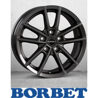 Borbet W 7,0X17 5/114,30 ET45 Mistral Anthracite Glossy
