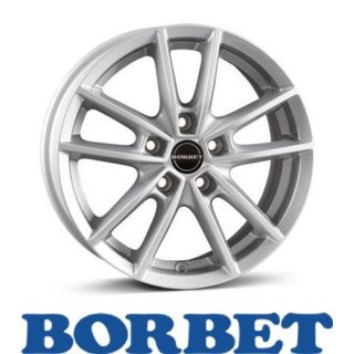 Borbet W 7,0X17 5/112 ET44 Crystal Silver